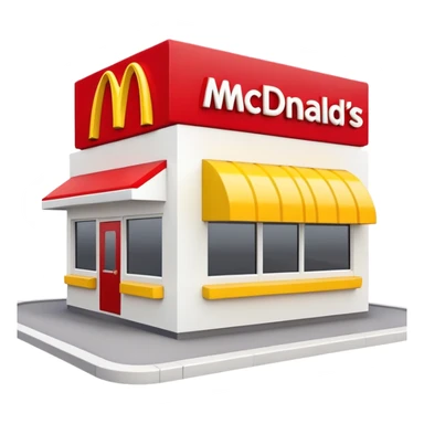 Mc Donald’s  sticker