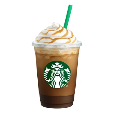 Starbucks cold coffee sticker