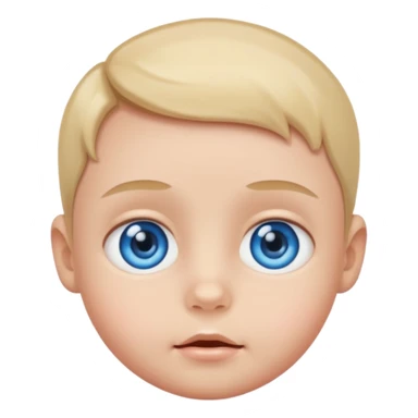 Ai generator with baby faxe sticker