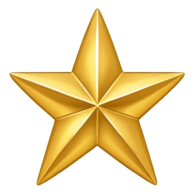 
4-pointed star 3в sticker