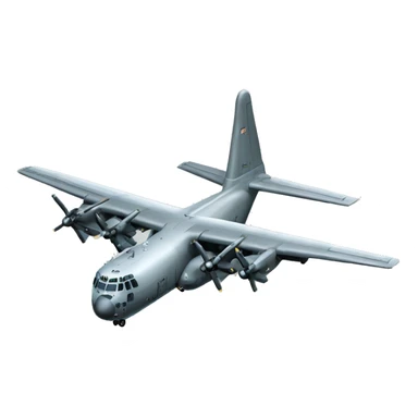 Hercules c-130 airplane sticker