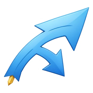 Animated arrow sticker