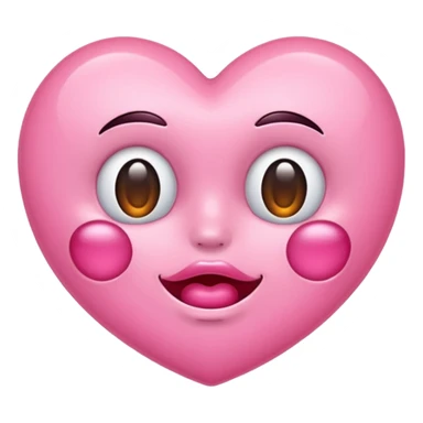 Bisous peche sticker