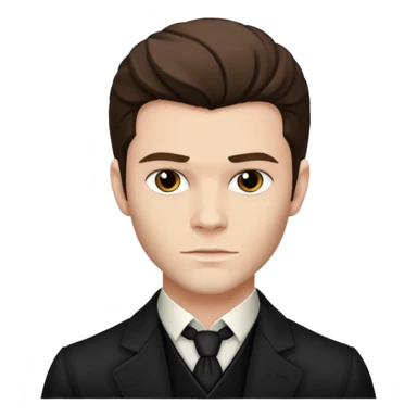 Elijah Mikaelson realistic details  sticker