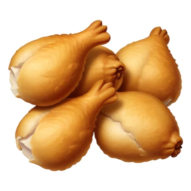 Bite-size chunks of chicken  sticker