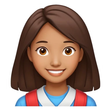 Chinese student woman sticker