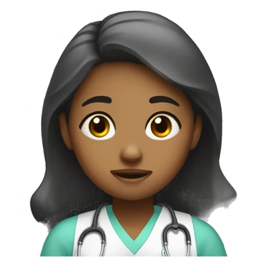 girl just trying to study but is exhausted in nursing school sticker