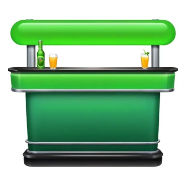 the green bar "friend" sticker