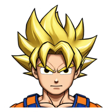 Goku super Saiyajin  sticker