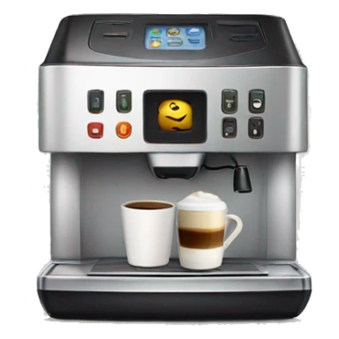 coffee machine sticker