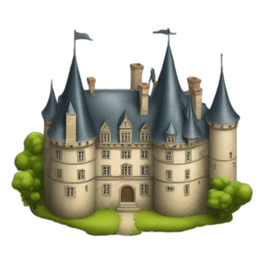 Château rein au bois dormant sticker