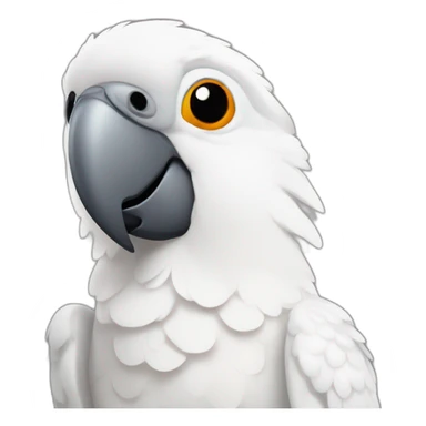 Corella the parrot sticker