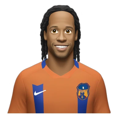 Ronaldinho ultra réaliste sticker