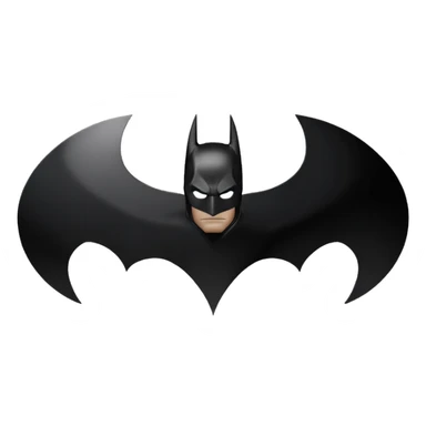 Nolan's batman logo sticker