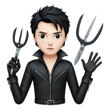 Edward Scissorhands sticker