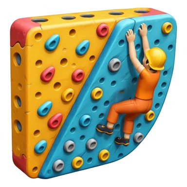 climbing hold sticker