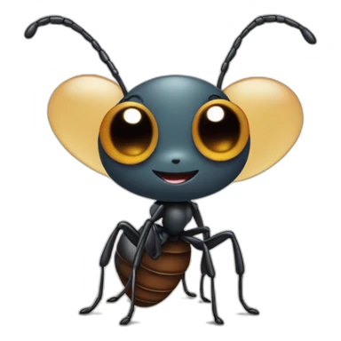 Cute Cartoon Ant sticker