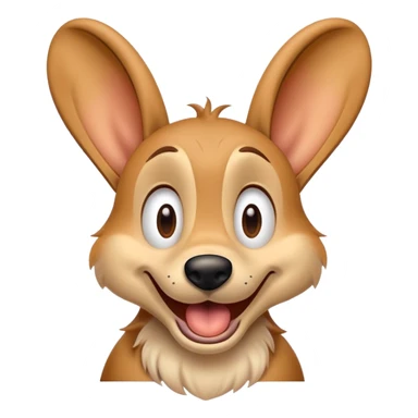 goofy dog from Disney with confused expression sticker
