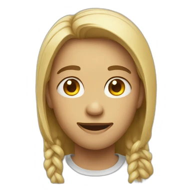 person showing like without smiling sticker