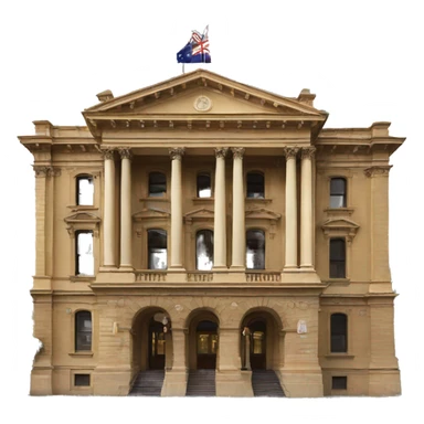 Adelaide town hall (aus) sticker