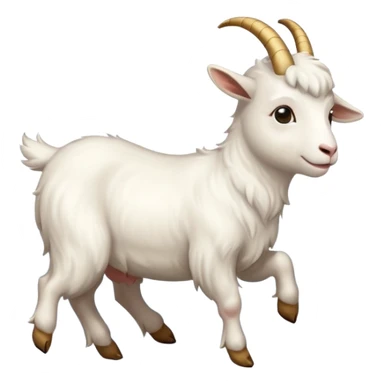 goat ascending to heaven sticker