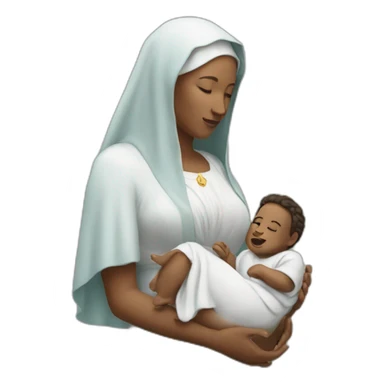 Mother Mary sticker