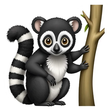 indri lemur sticker