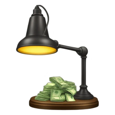 Genius Geni lamp of money sticker