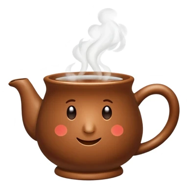 hot tea in a mug no face sticker