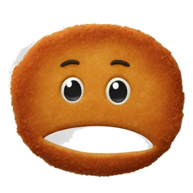 cutlet on plate sticker