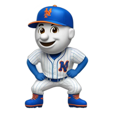 Mr.Met sticker