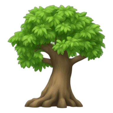 Arbre humain sticker
