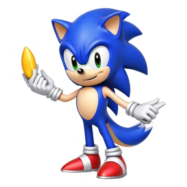 Sonic the hedgehog emojis sticker