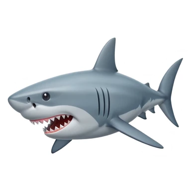 Hágame un tiburón este más que eso sticker