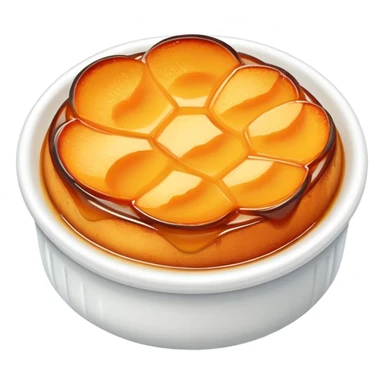 Sweet potato brulee  sticker