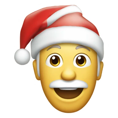 Merry Christmas logo  sticker