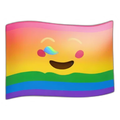 Gay vlag sticker