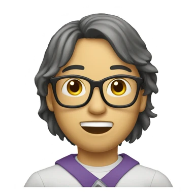 Trying to study sticker