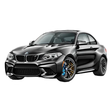 Bmw m2 black  sticker