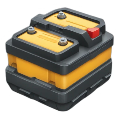 electro car battery sticker