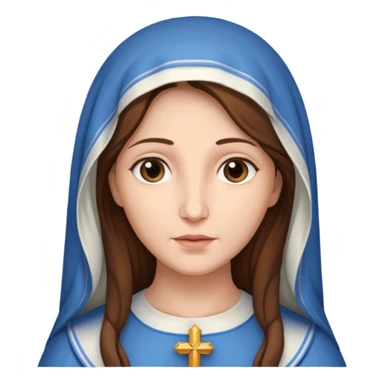 mother mary sticker