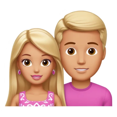 Barbie Ken sticker