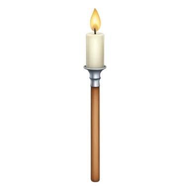 Long candle lighter sticker