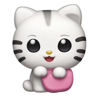Hello kitty sanrio cat sticker