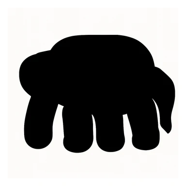 Hippopotamus sticker