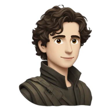 Timothée Chalamet Dune sticker