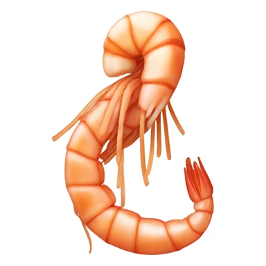 Linguini shrimp  sticker