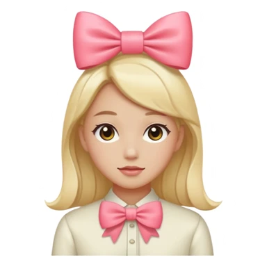 Something beautiful, like a person with a bowAlgo aesthethic sticker