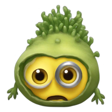 Minion larva sticker