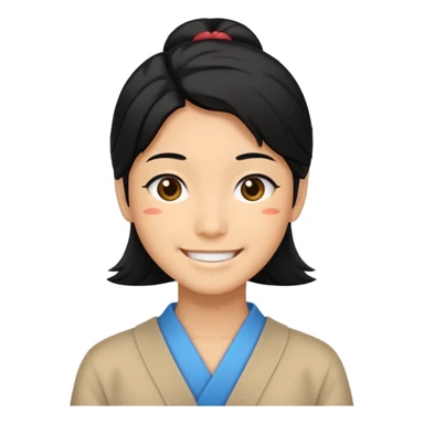 Japon bir insan sticker